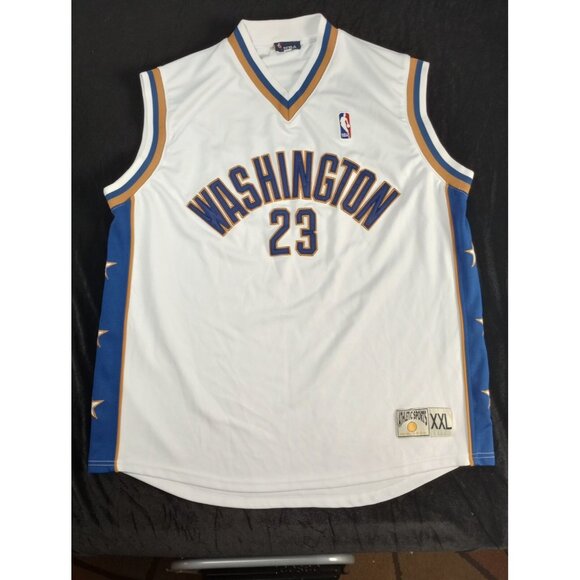 NU Gear Vintage Washington Wizards Blank Name NBA jersey #23 Size XXL 2XL - Picture 1 of 11